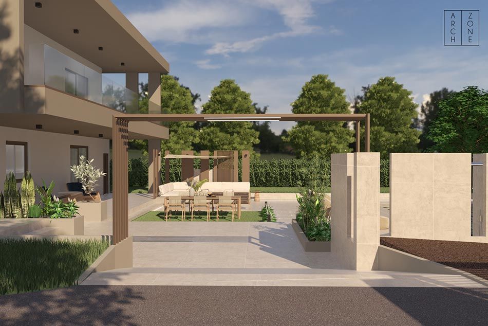 Προσθηκη Πισινας και Διαμορφωση Εξωτερικου Χωρου στη Νεα Μακρη-19