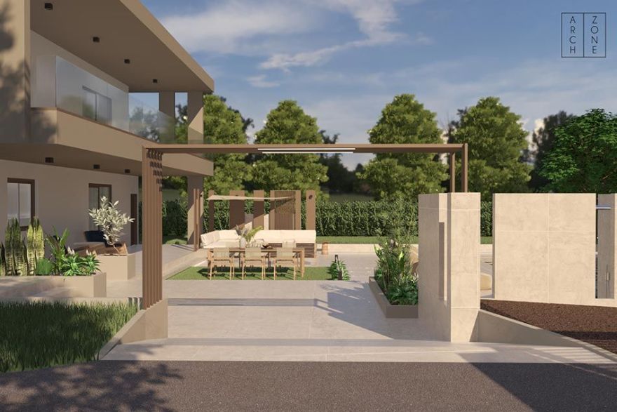 Προσθηκη Πισινας και Διαμορφωση Εξωτερικου Χωρου στη Νεα Μακρη-19