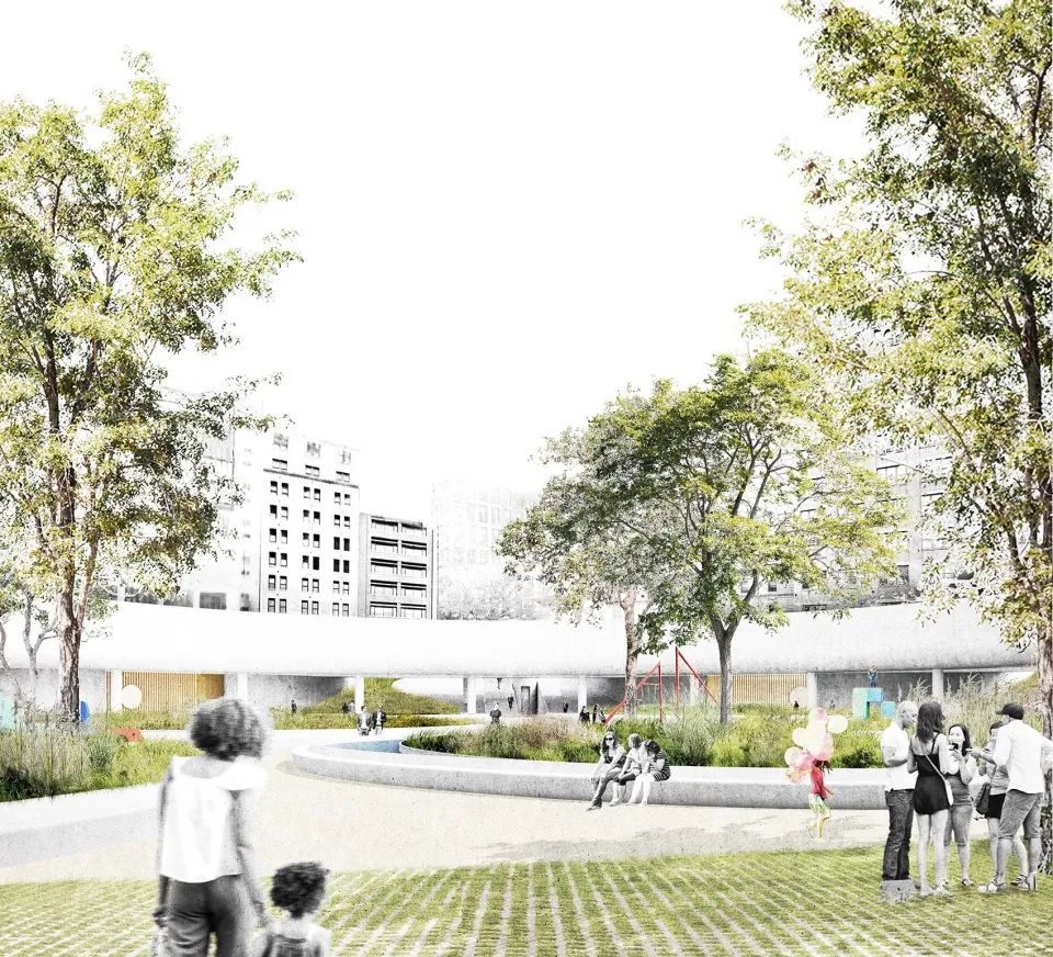 纽约圣约翰公园改造丨美国纽约市丨Ballman Khapalova-41