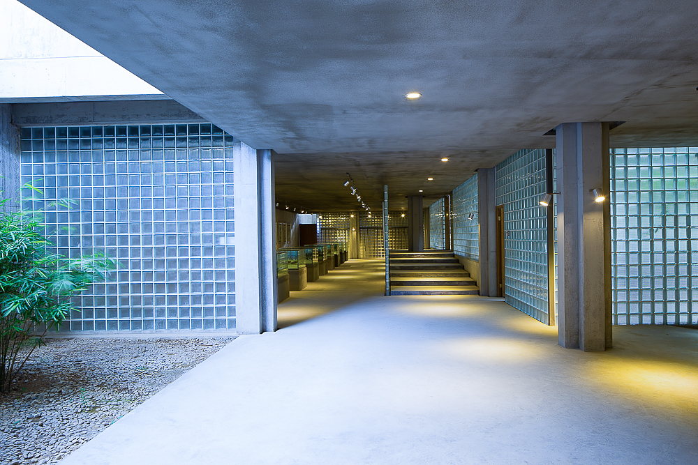 宁波柯力博物馆－混凝土框架与玻璃盒交响曲-37