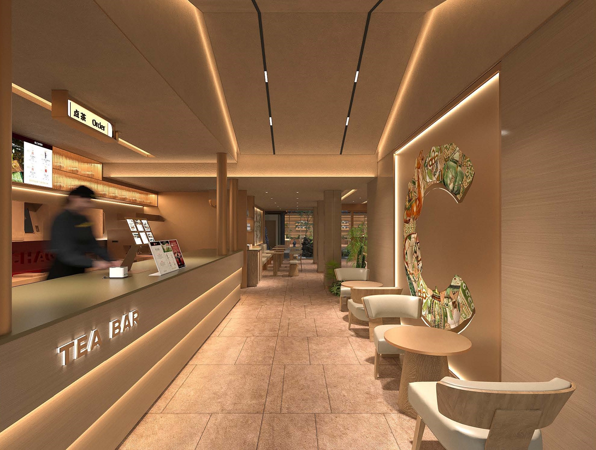 霸王茶姬扬州店（注：CHAGEE一般指霸王茶姬，这里结合语境推测是指其在扬州的门店，具体需根据实际情况确定） 丨中国扬州-6