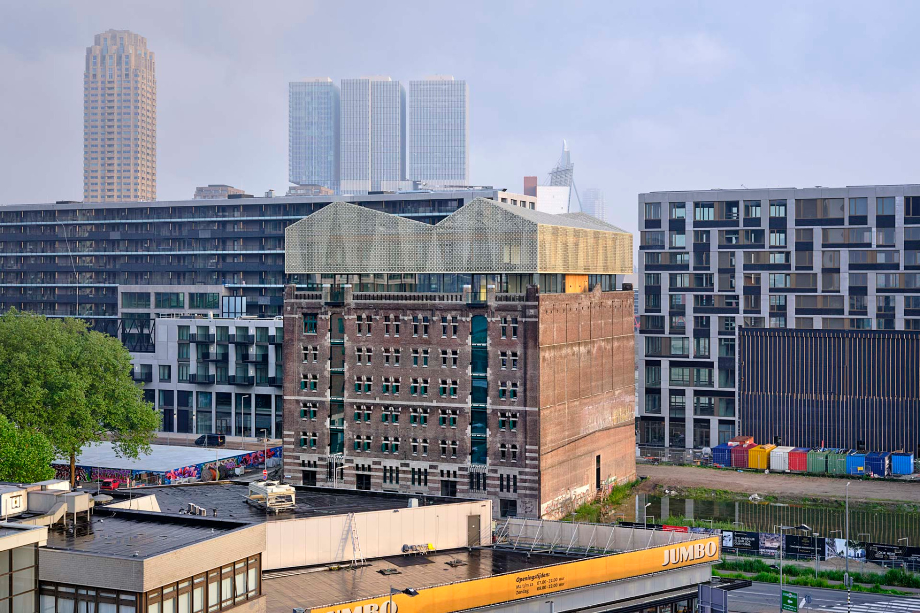 鹿特丹桑托斯咖啡仓库翻新项目丨荷兰鹿特丹-39