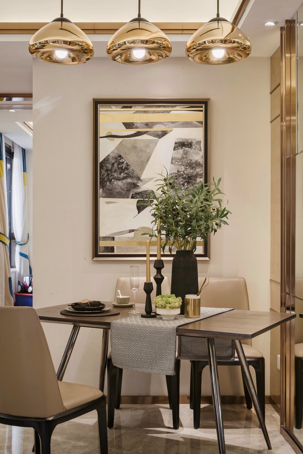 重庆 88㎡现代风样板房 于计设计演绎简约精致生活-7