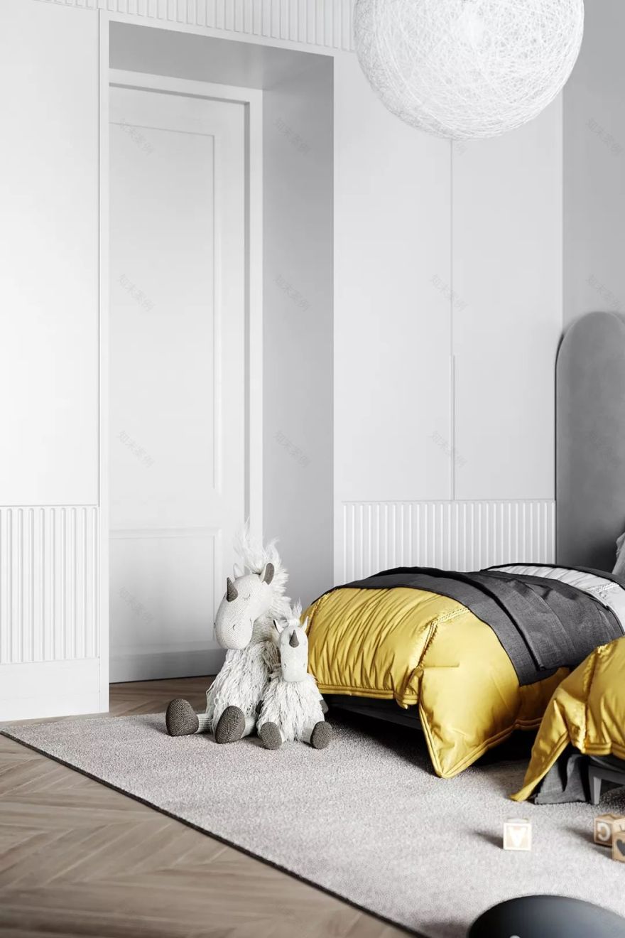 当高级灰遇上护墙板,美出新高度!-153