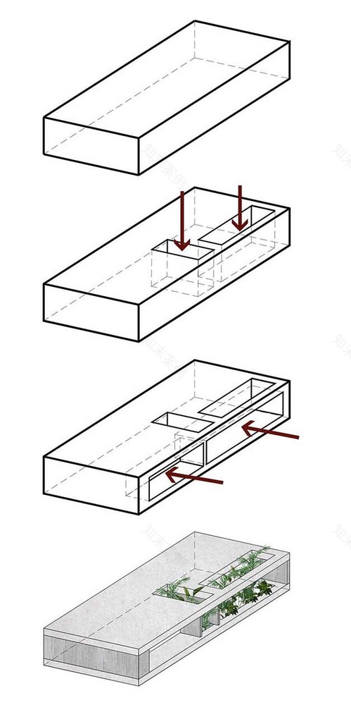 混凝土与木头的纯净共生-33