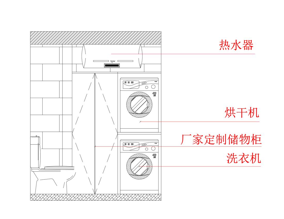 极简黑白灰，139㎡三室变两室的生活艺术-18
