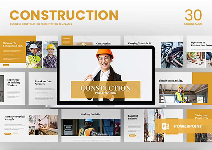 建筑展示模板-2