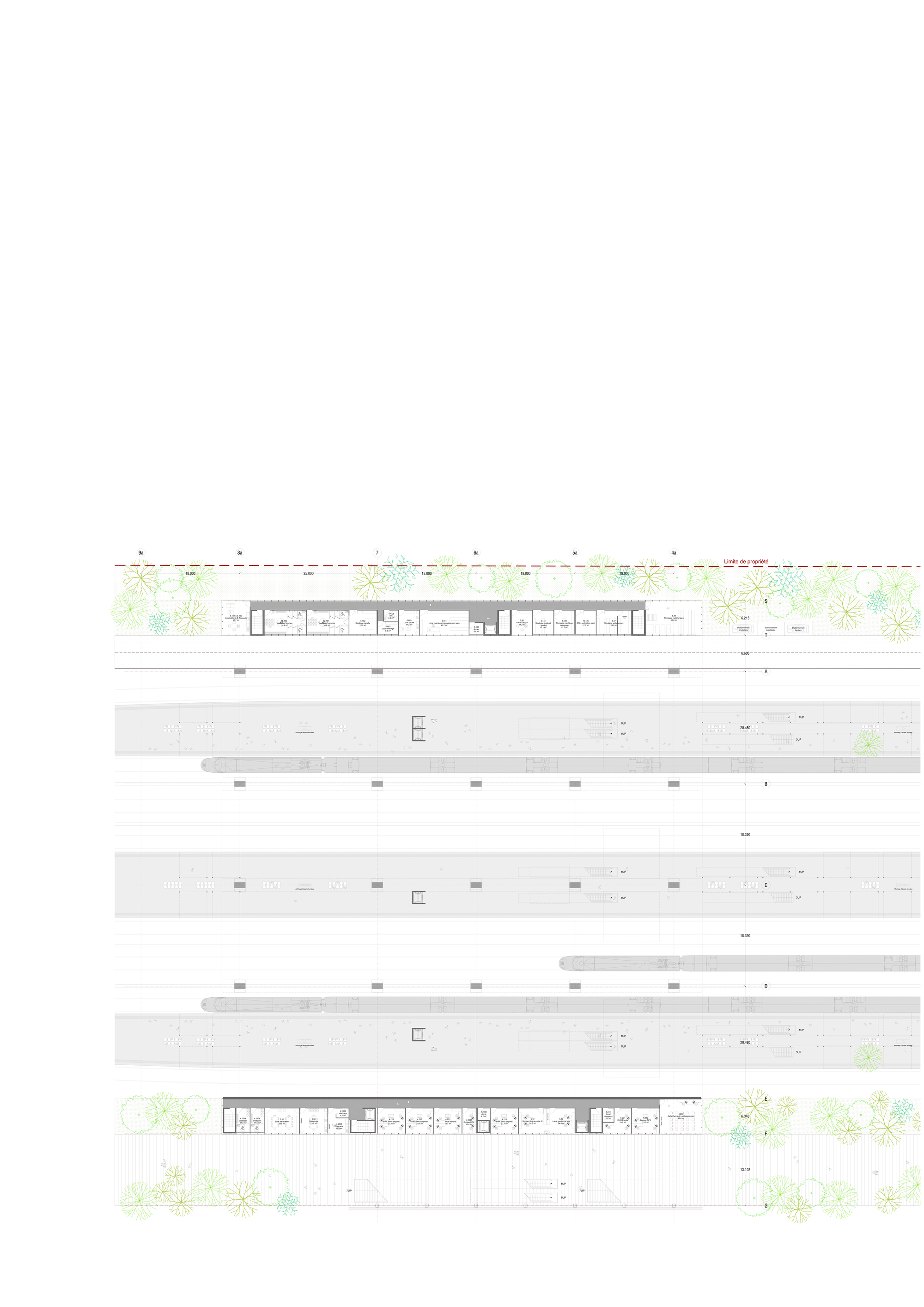 Montpellier 车站 | 光影艺术的极致呈现-28