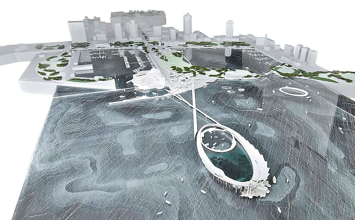 圣彼得斯堡码头 “The Lens” 设计方案丨美国丨迈克尔·马尔赞建筑事务所,汤姆·利德工作室-5