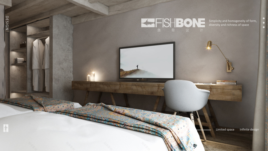 香格里拉云时仕锦酒店丨鱼骨设计-44