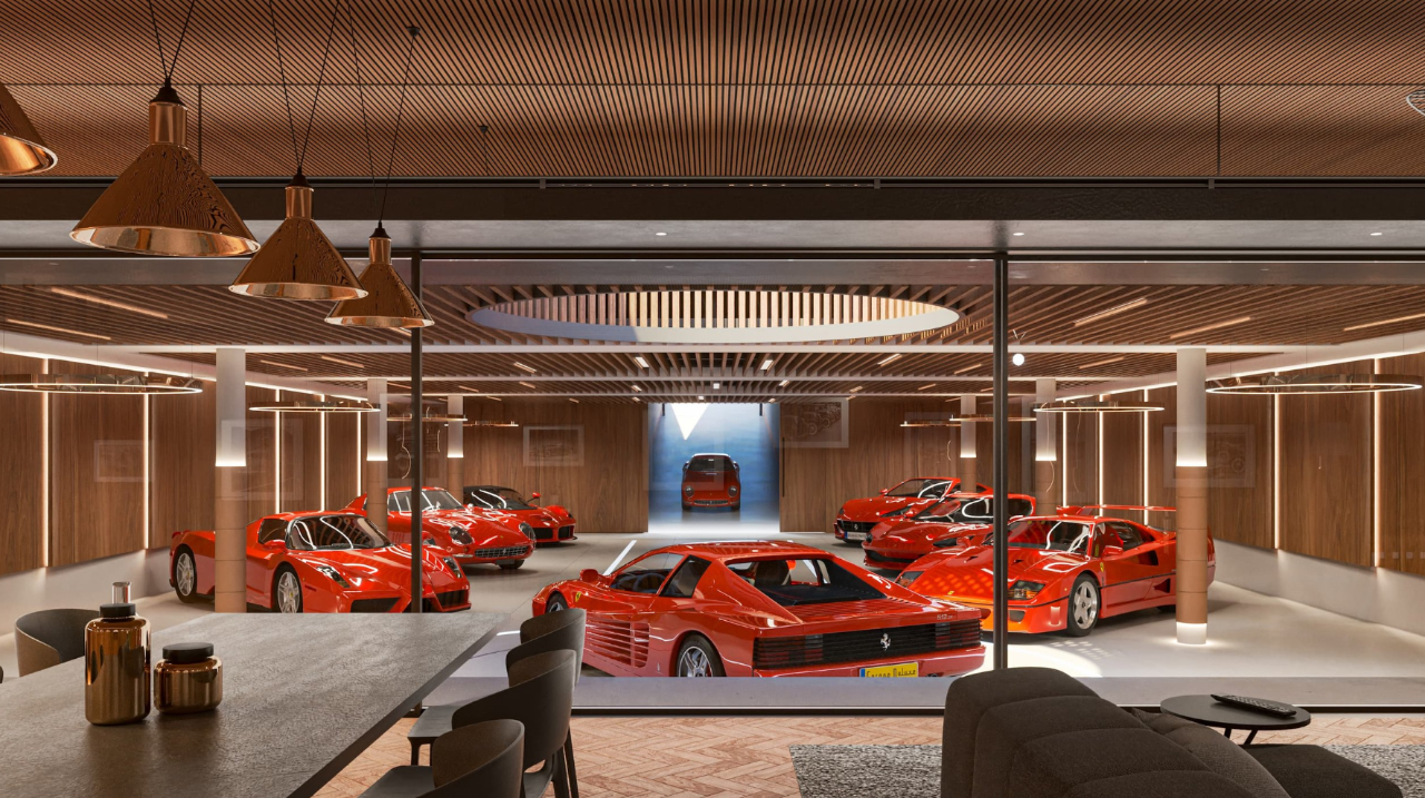 豪宅车库设计丨英国丨Jonathan Clark Architects-74