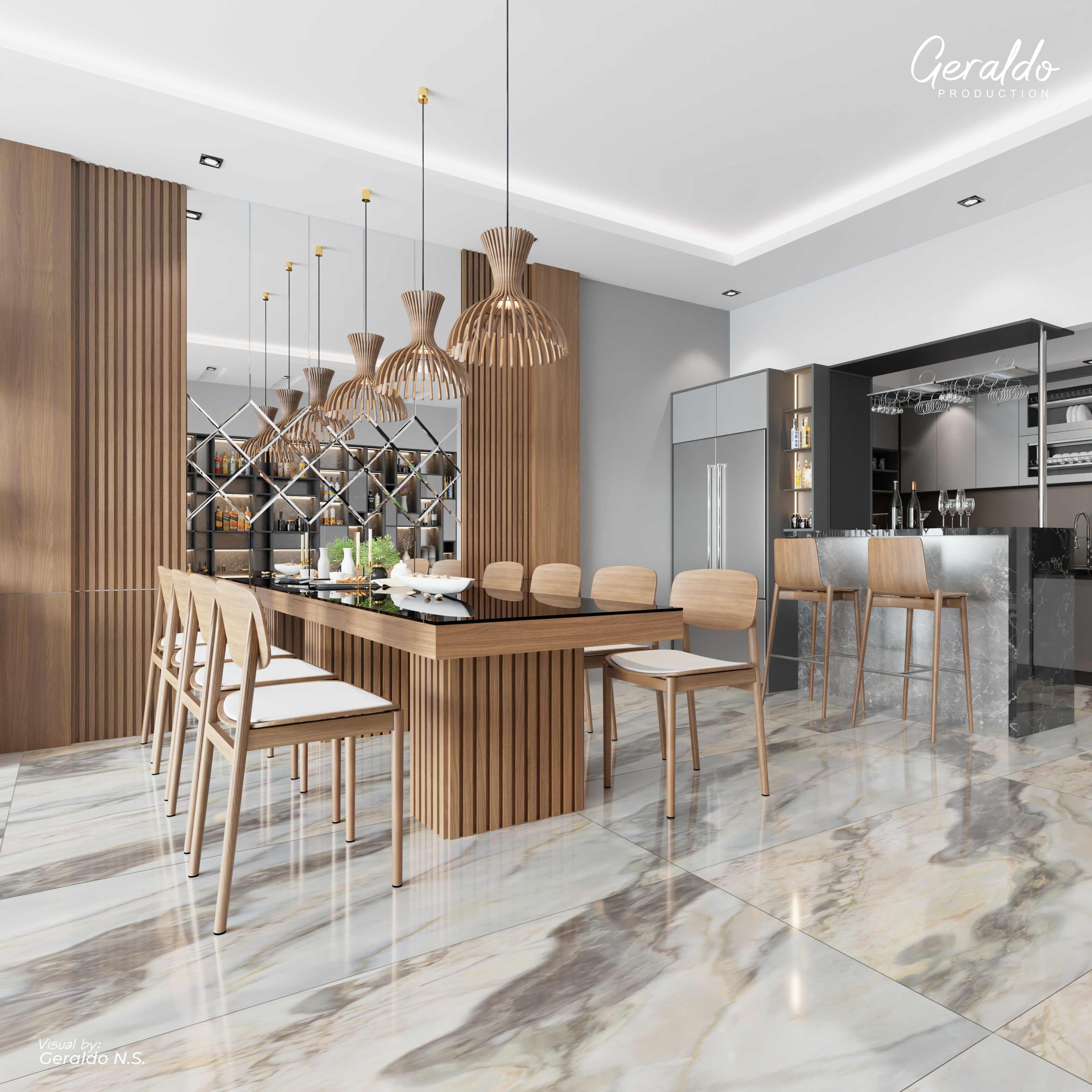 厨房室内丨Gerald-2