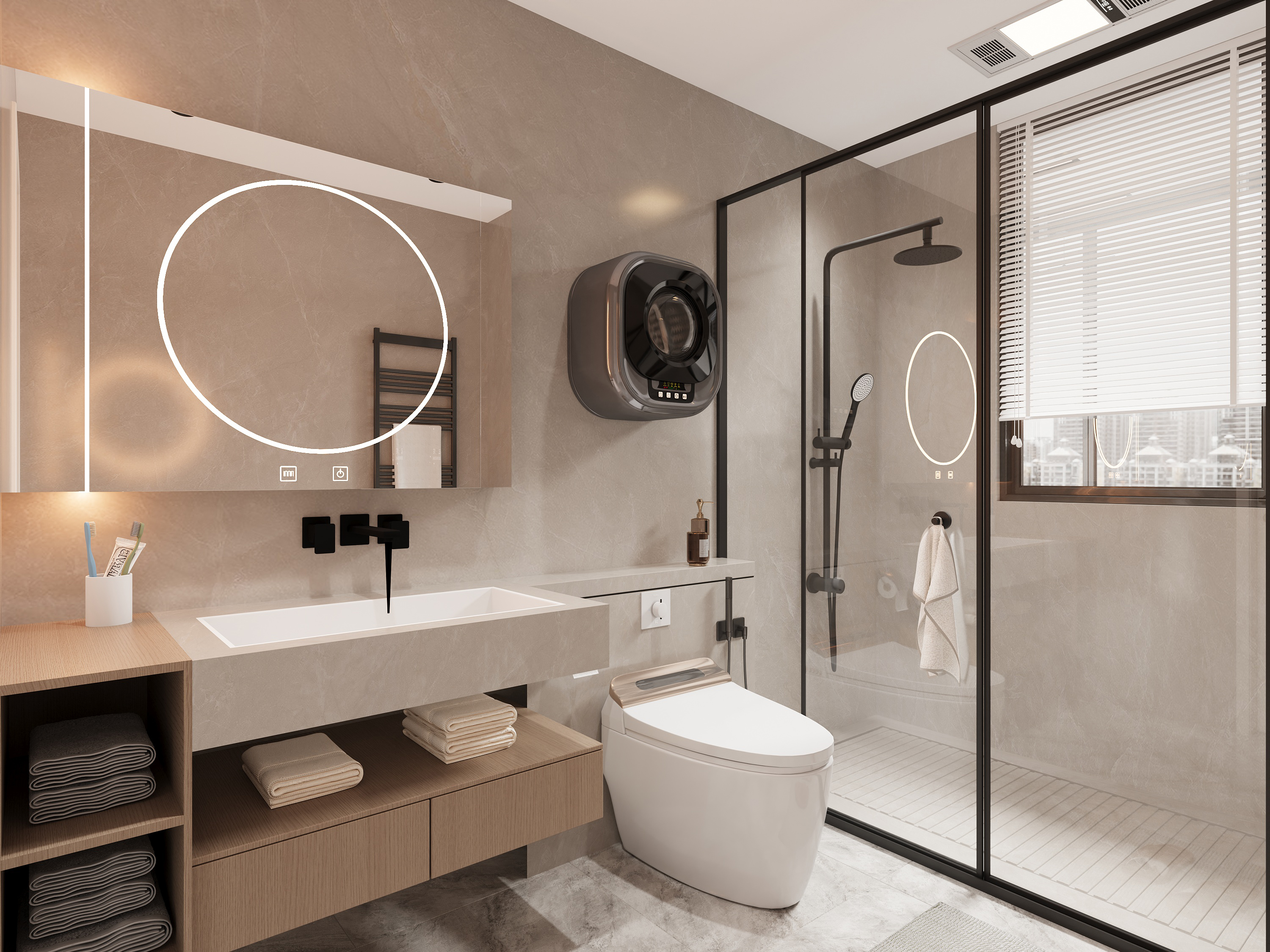 现代意式简约风住宅设计｜高级感藏在细节里-10