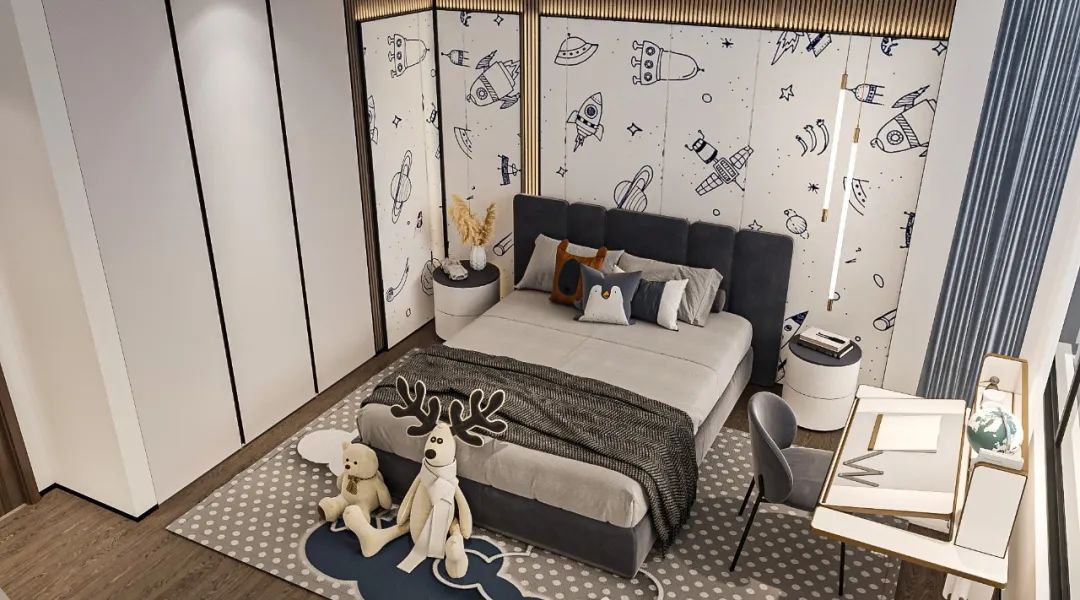 柳州中海·天钻 247m²大平层设计丨中国柳州丨CHY 陈鹤一室内设计研究院-38