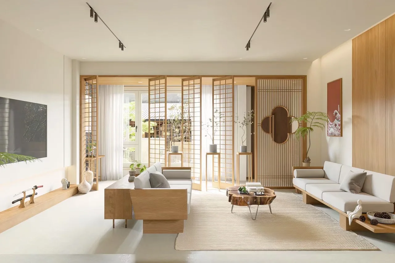 日式原木风，自然与纯粹的相遇-0