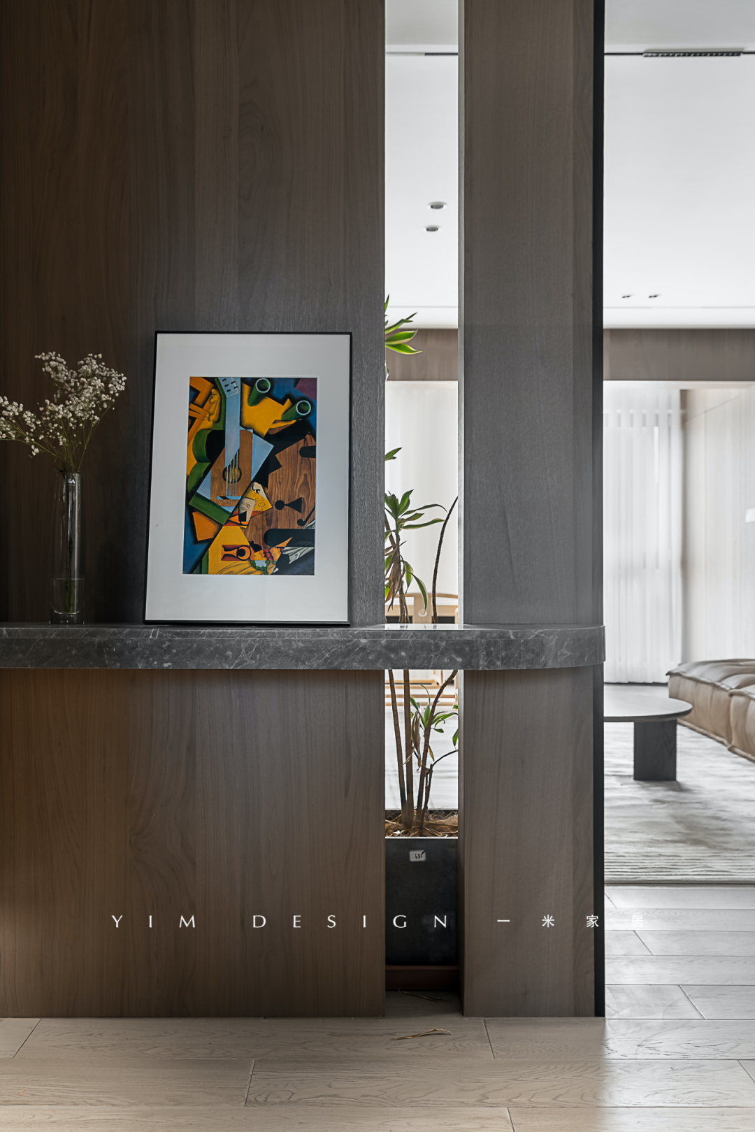 素简空间 · 现代设计中的温暖木饰与优雅艺术丨YIM DESIGN-19