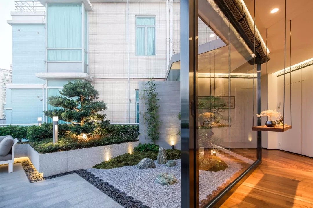 新中式茶舍 | 木质古典水墨空间-20