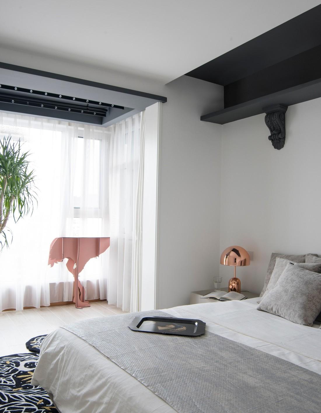 石家庄乐盟平层住宅 | “礼物”般的空间设计-34