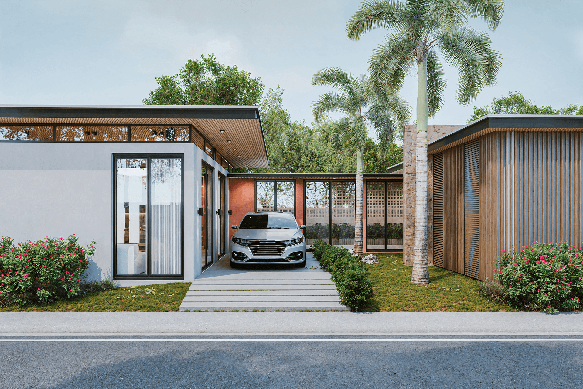 别墅庭院丨ARQ. E. TEJADA-10