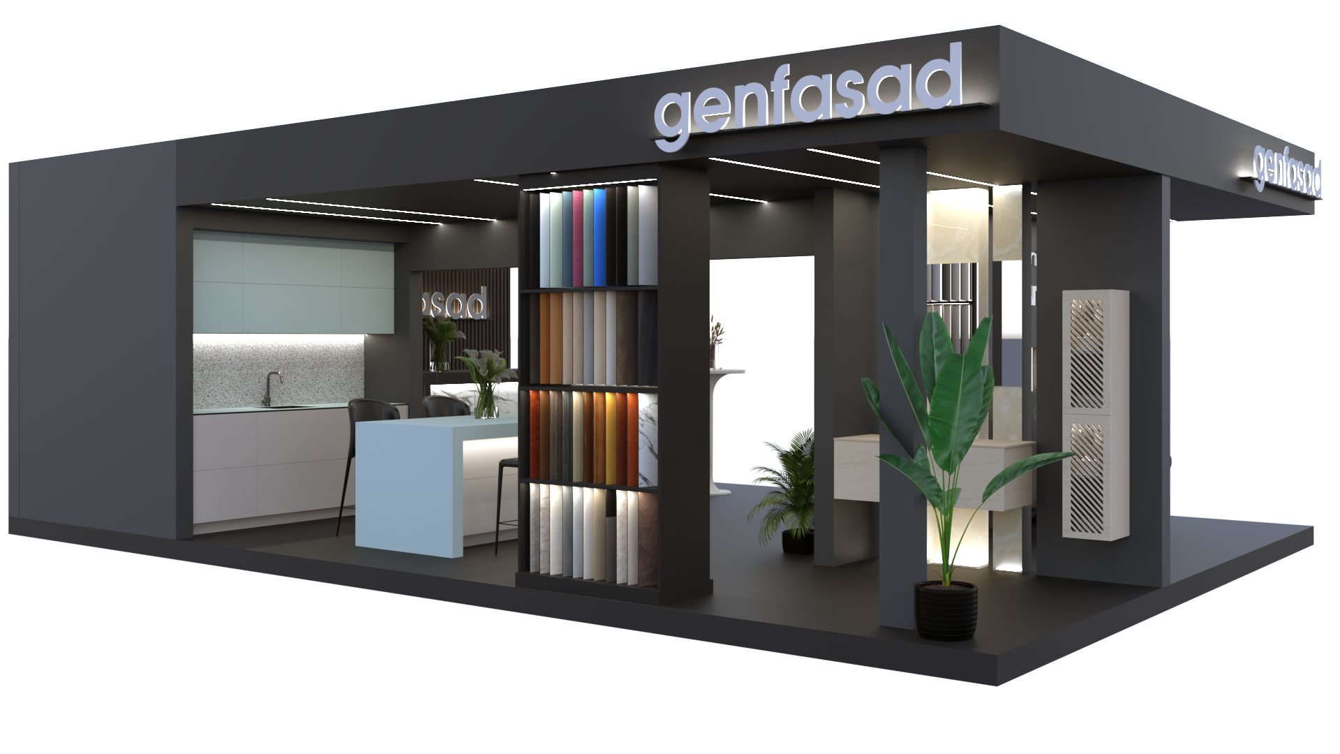 Exhibition Stand for Genfasad-4
