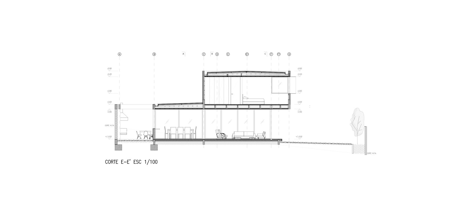 智利 IC House | 山地景观中的生态宜居设计-41