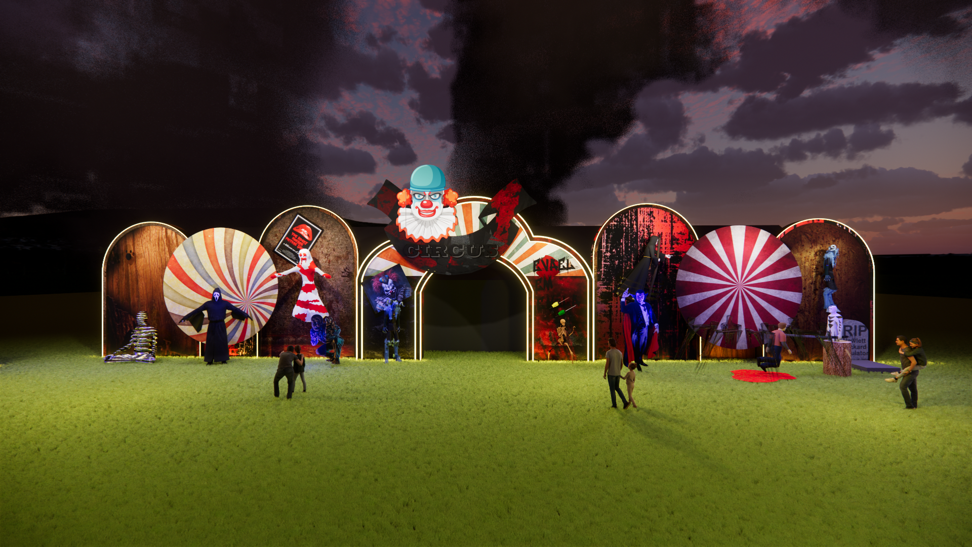 Horror Kids Event Design-0