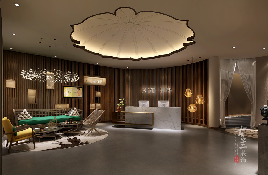 罗拉美容院设计_成都美容院装修成都新中式美容院设计公司-4