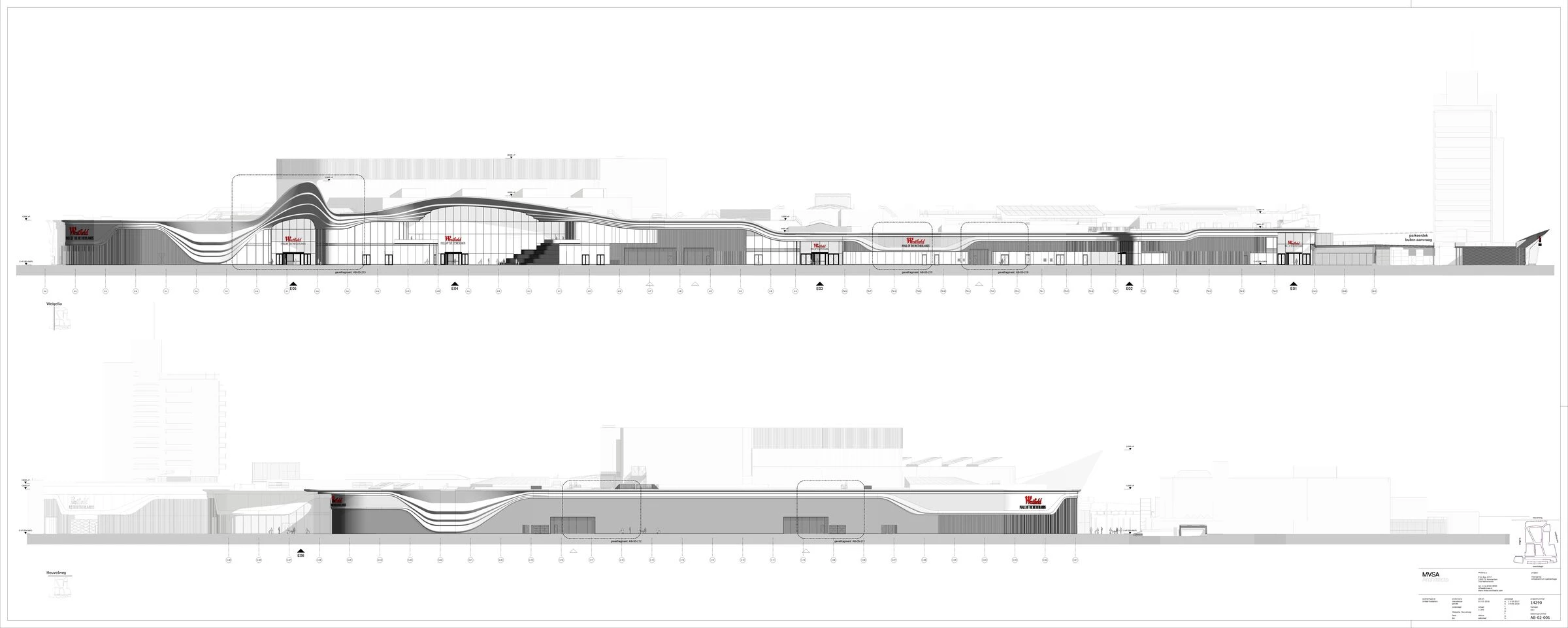 荷兰购物中心丨MVSA Architects-92