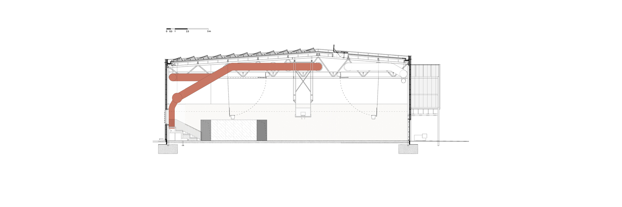 多用途体育场馆丨西班牙马德里丨OAOB architecture-13