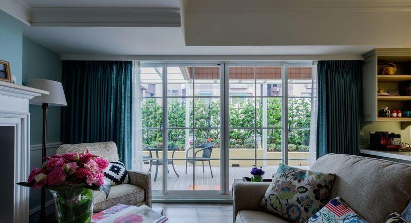 美式庭园小宅 | 露台景观融入生活空间-14