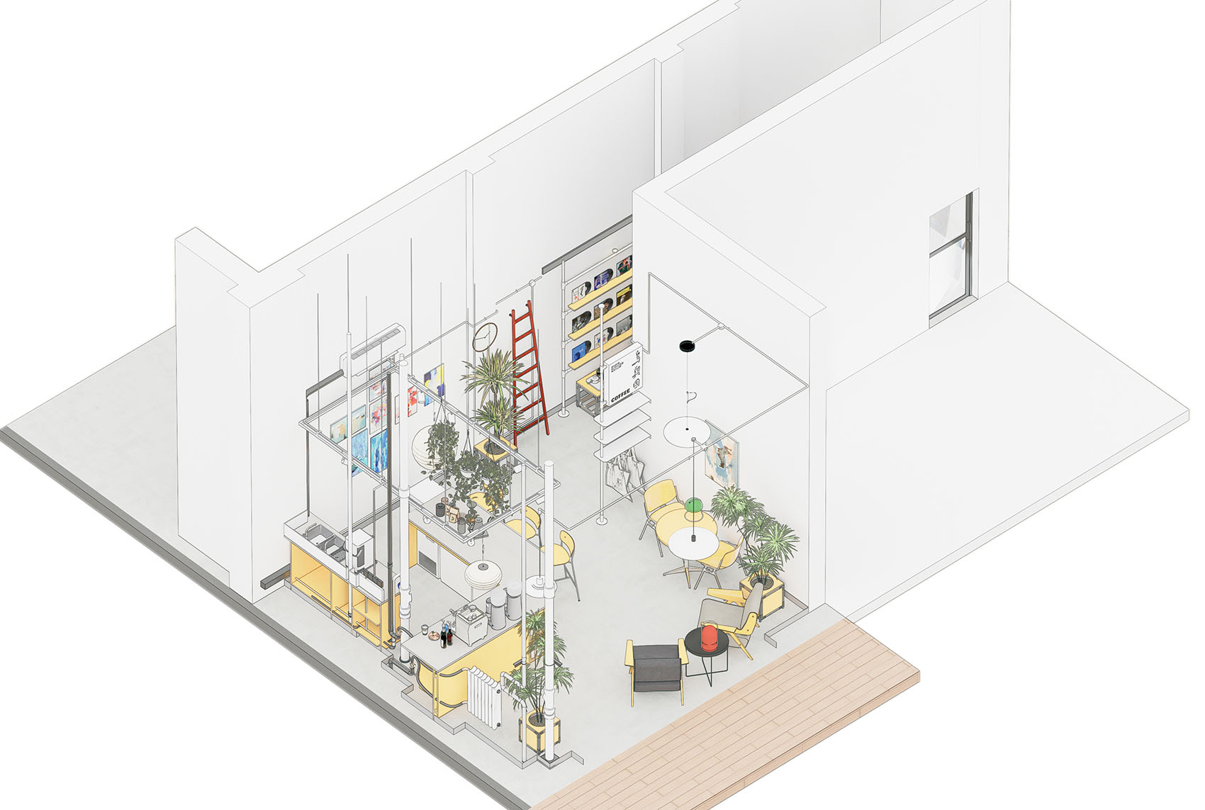 乌鸡国咖啡丨中国北京丨未无设计-12