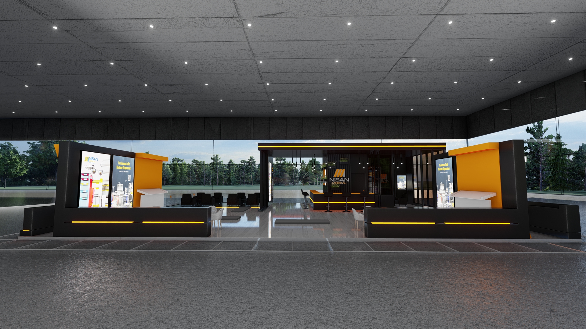 Nisan Medikal Booth Design-6