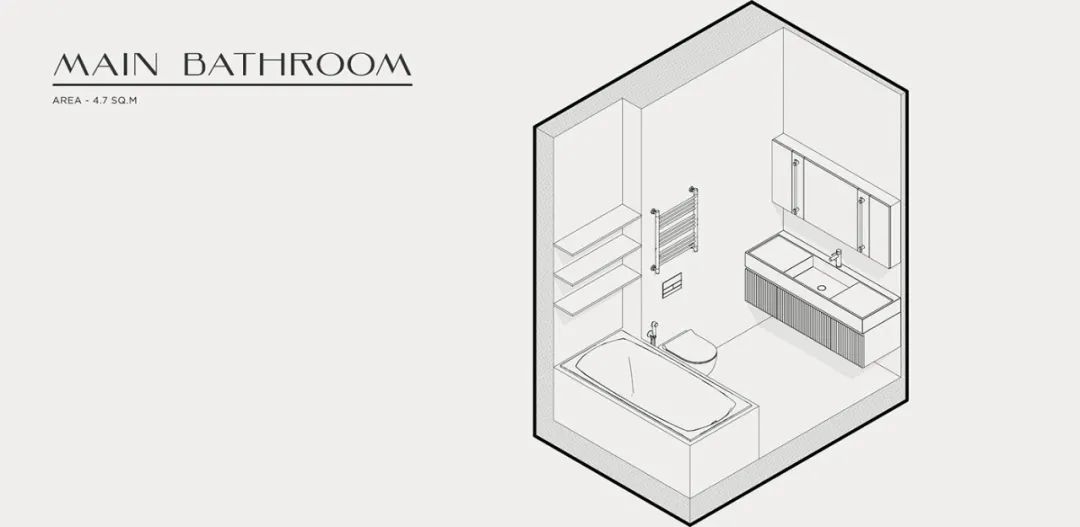 莫斯科 106㎡现代简约家居,融入苏联构成主义风格-83
