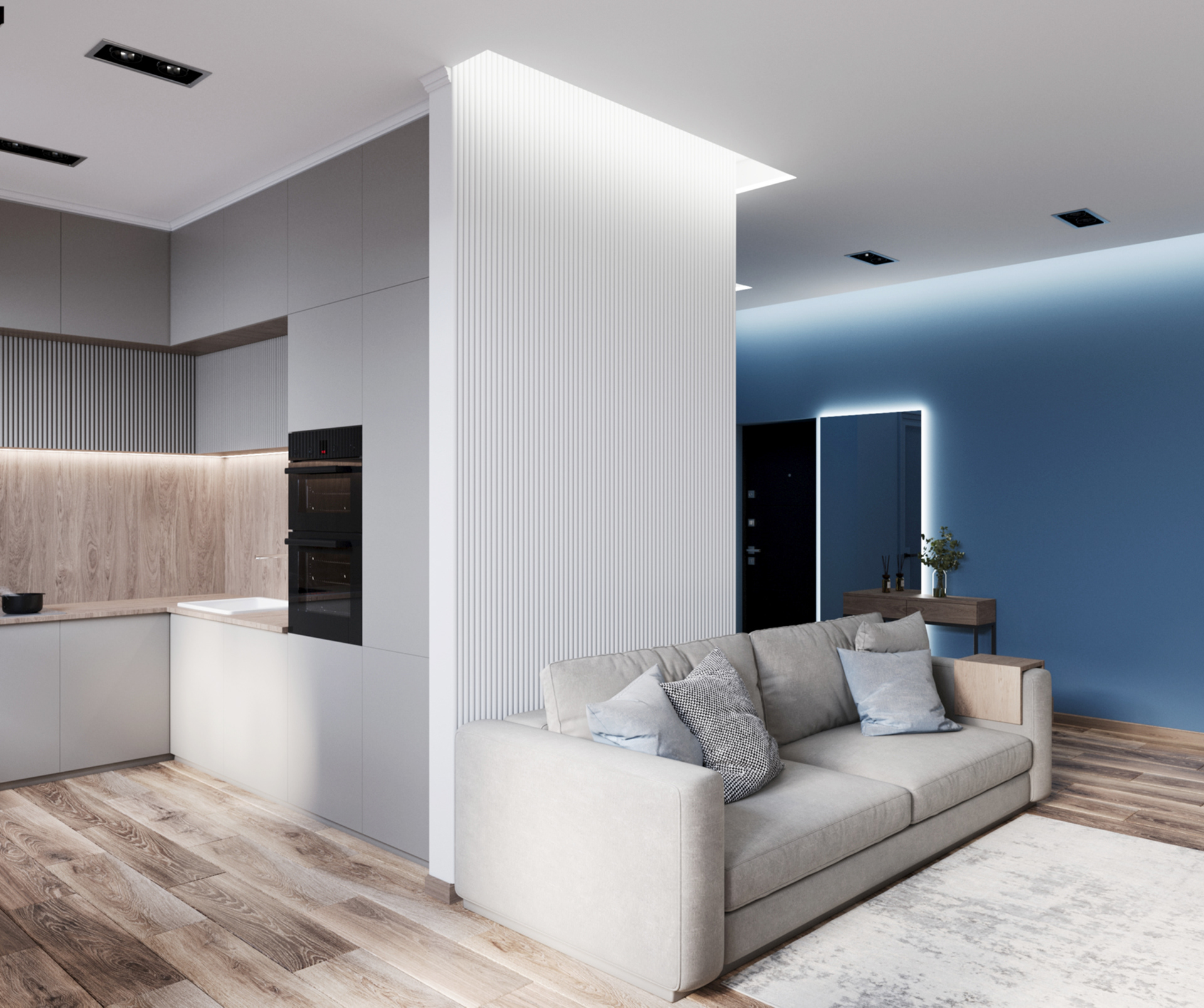 Дизайн-проект малогабаритной квартиры для студента-6