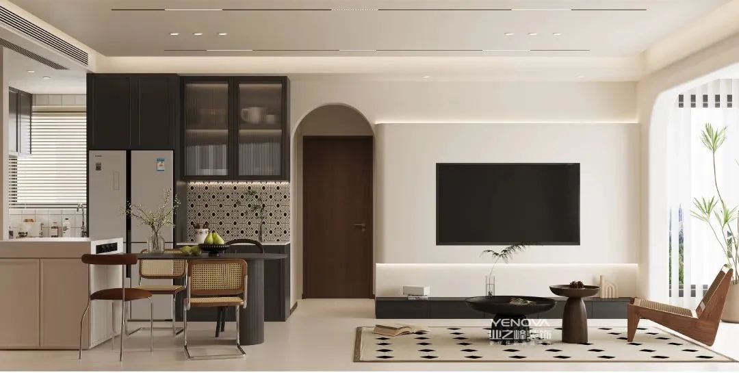 《繁花》引领南洋复古风,打造静谧雅致家居丨业之峰精英设计团队-34