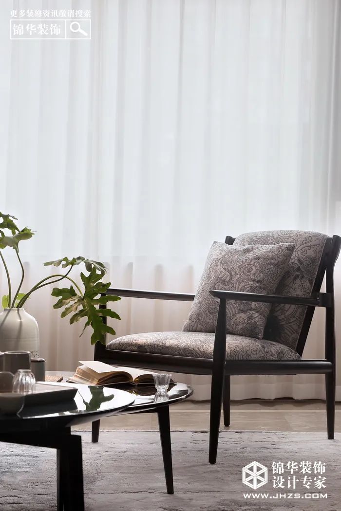 现代简约东方美学 · 正荣润峰 140㎡家庭空间设计丨张凯-17