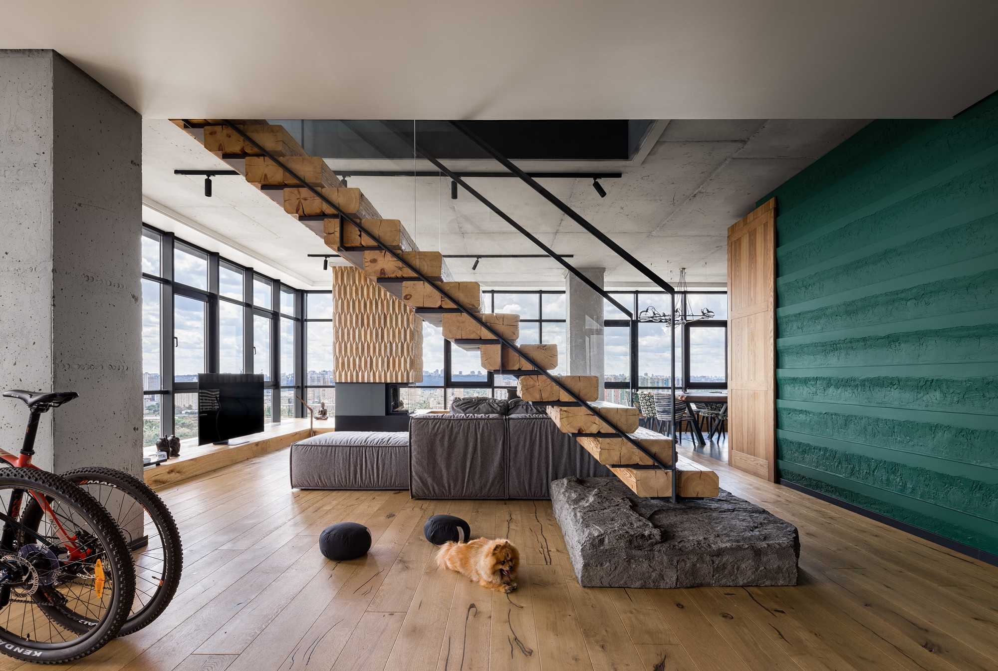 乌克兰基辅 188 平民族复古公寓丨Andrey Avdeenko-4