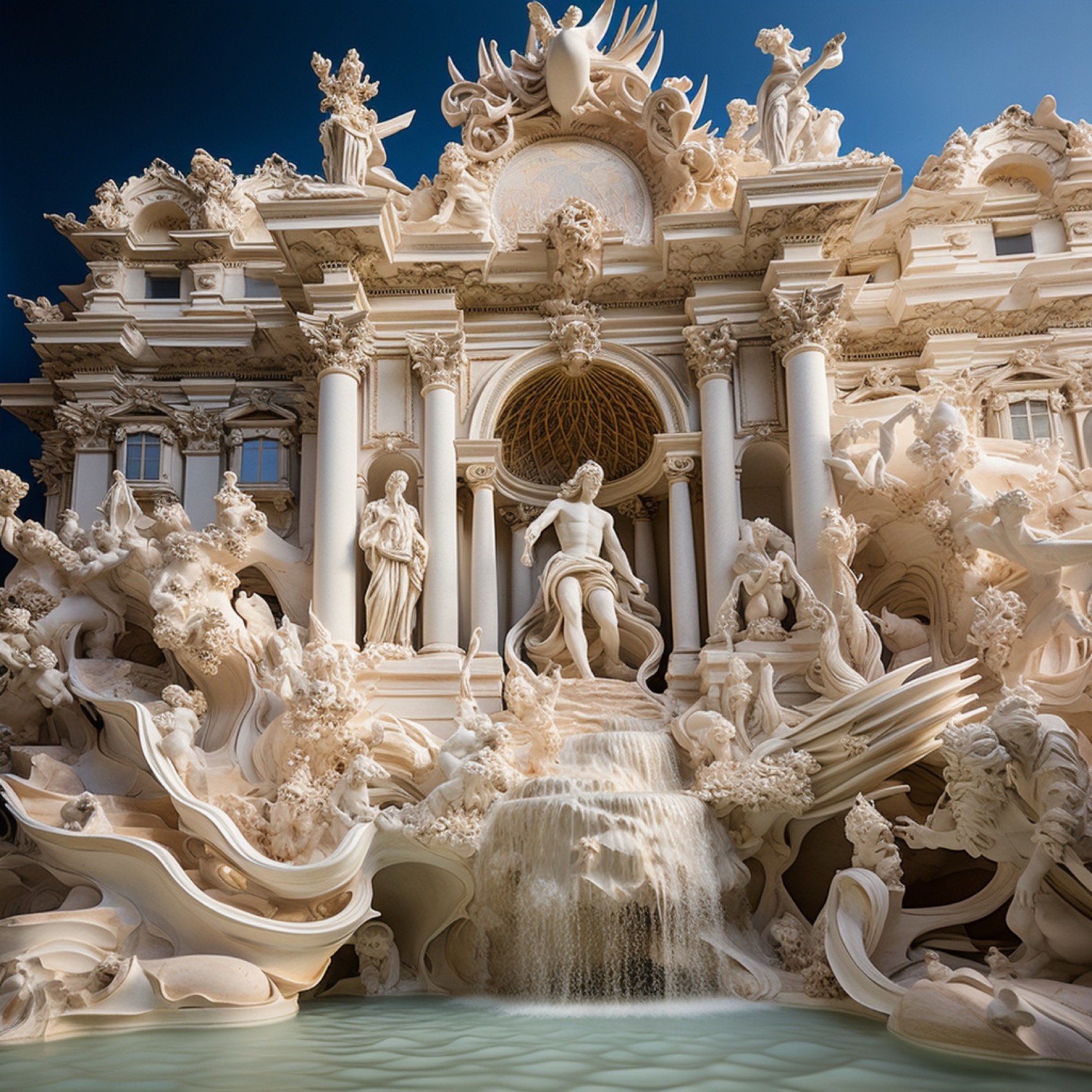 爱情之泉庭院丨印度新德里丨MOFA Studio-141