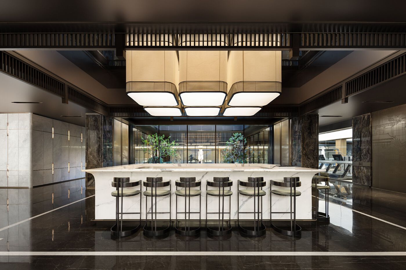 温州绿城六和院售楼处丨中国温州丨几朵设计-11