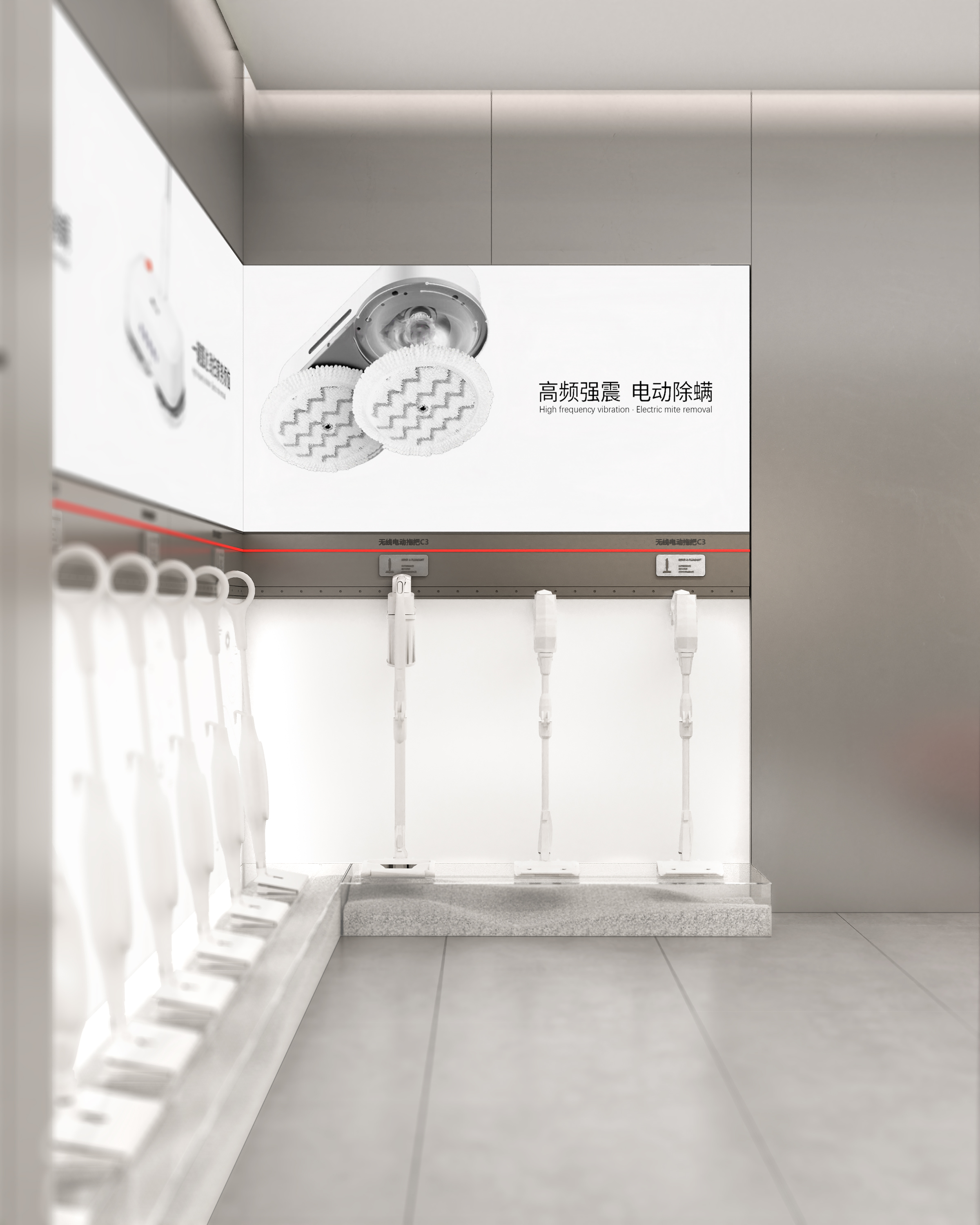 Shark旗舰店+标准店+体验区设计丨inDareSpace-26