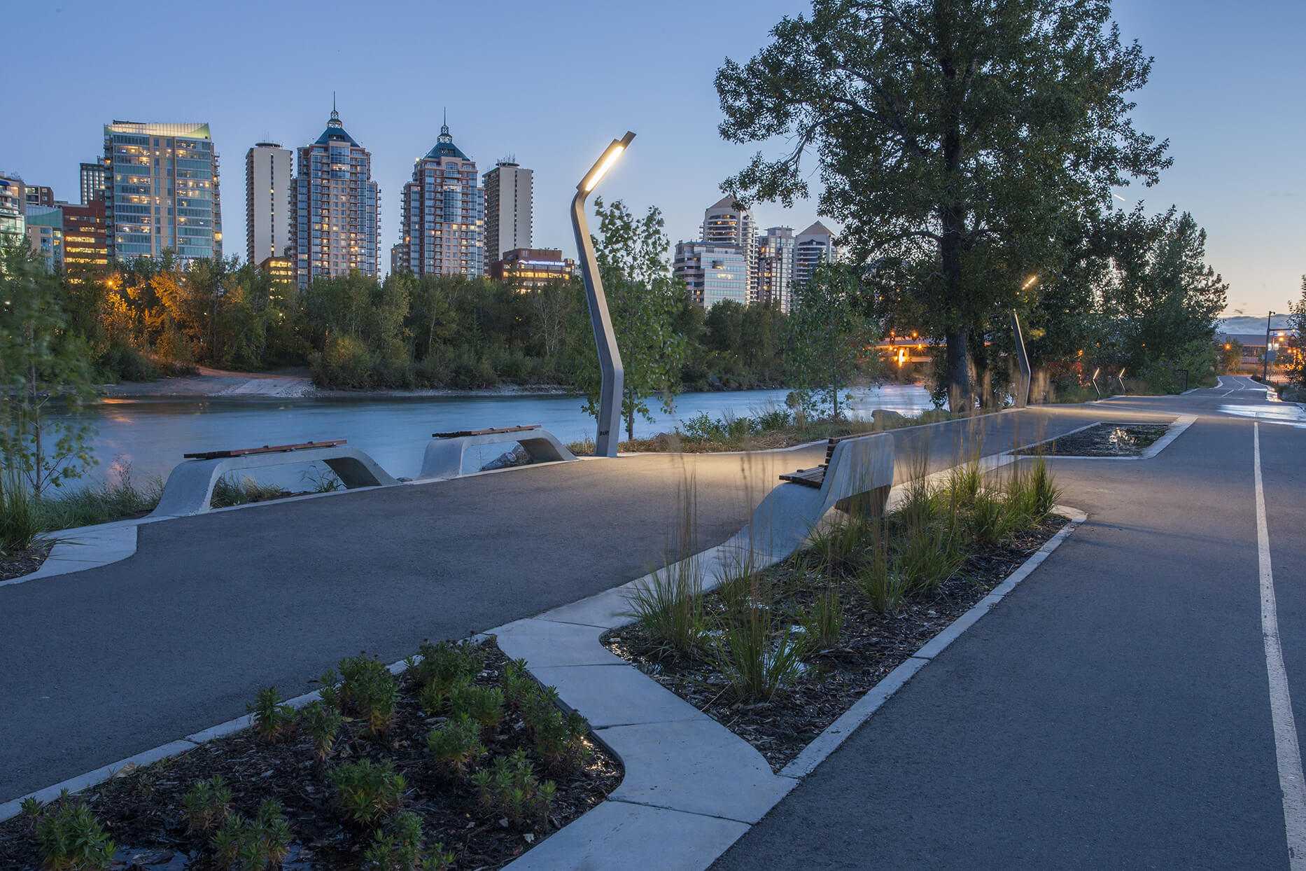 记忆之路 · 卡尔加里滨水景观设计-12