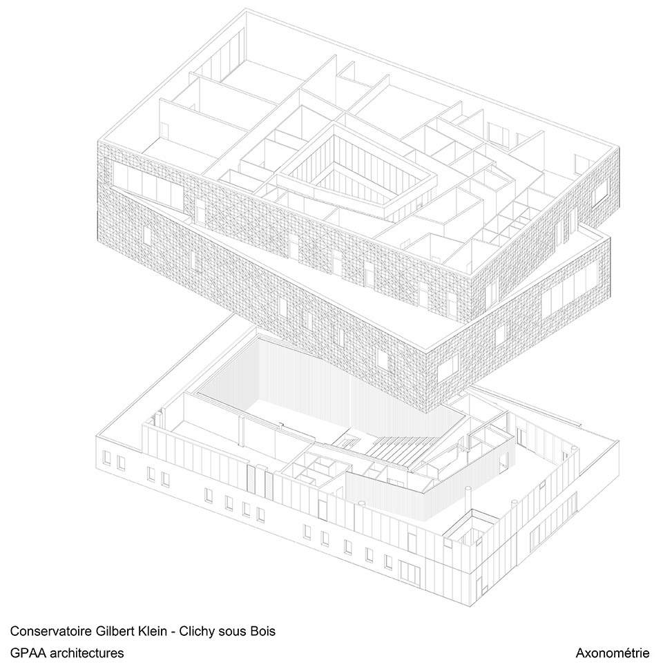 Gilbert Klein 音乐学院丨法国丨GPAA architectures-38