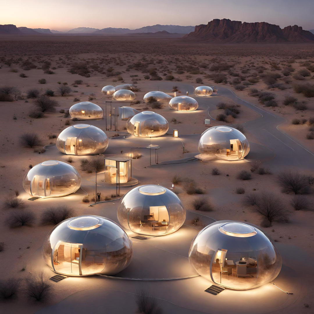 沙特阿拉伯的居住舱丨沙特阿拉伯丨AI Generated-9