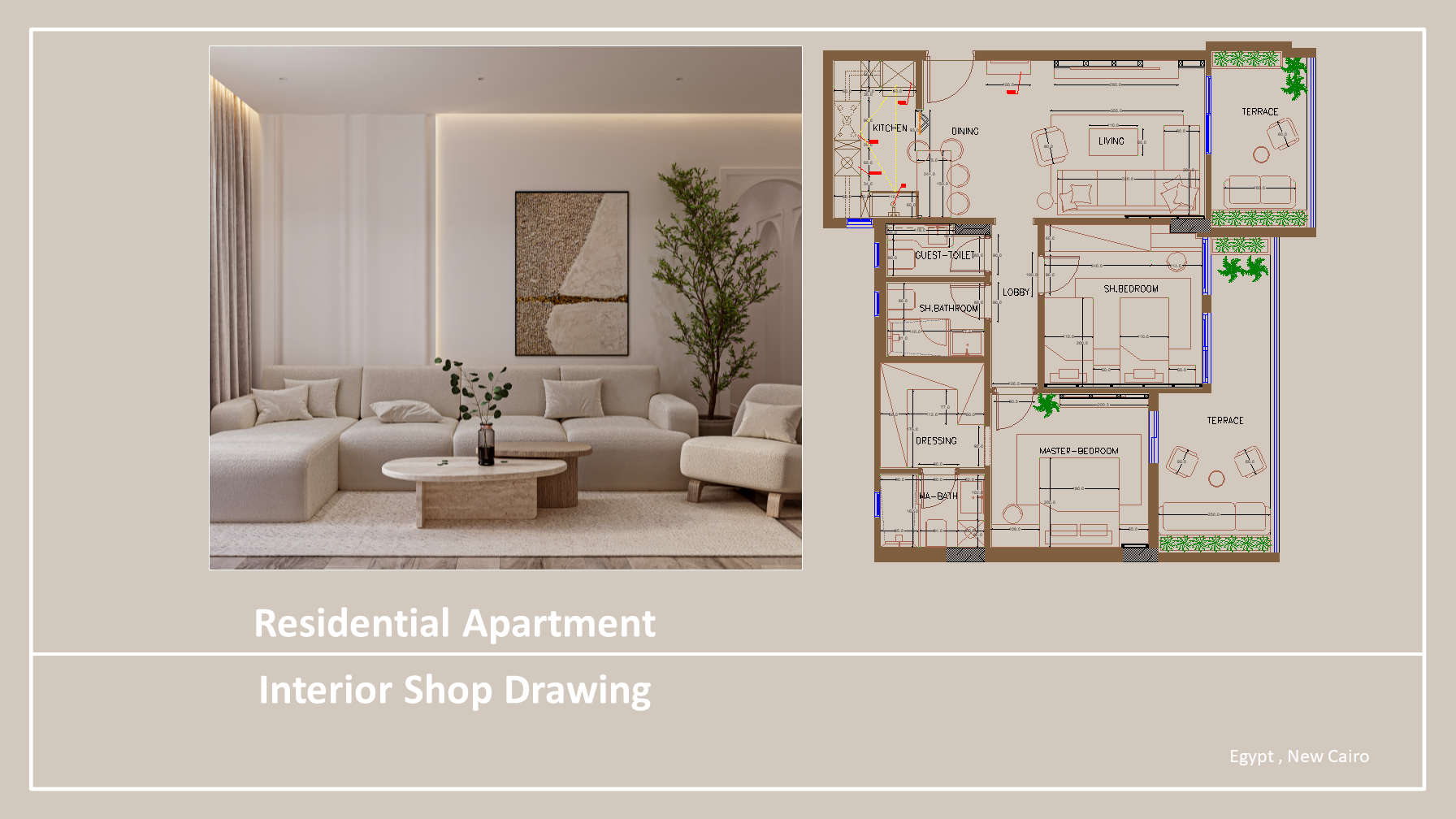 Shop Drawing - Residential Apartment-1