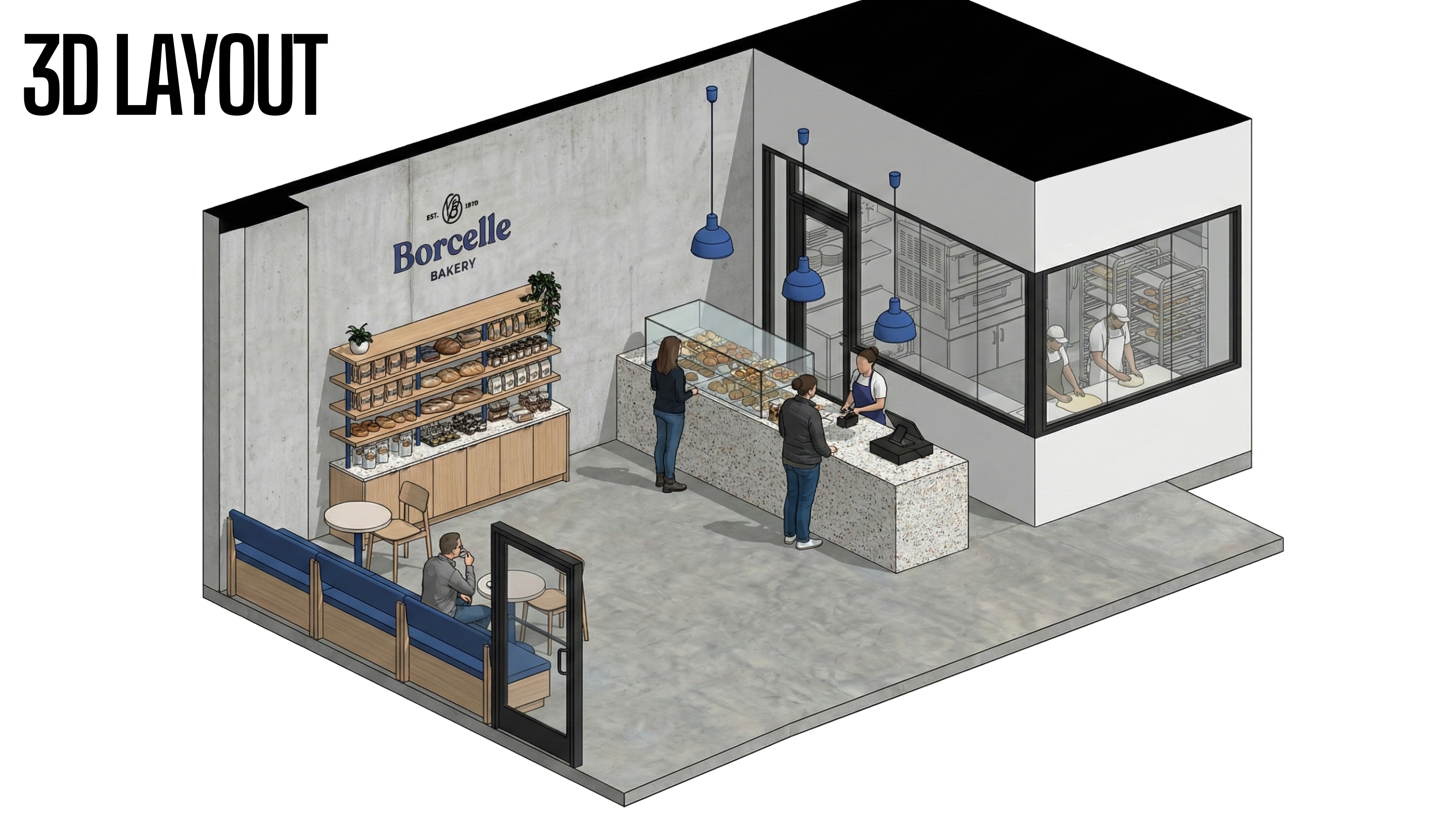 博尔塞勒烘焙概念店丨阿联酋丨自由职业者-21