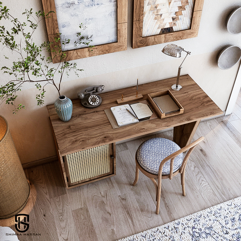 boho 卧室带浴室设计-5