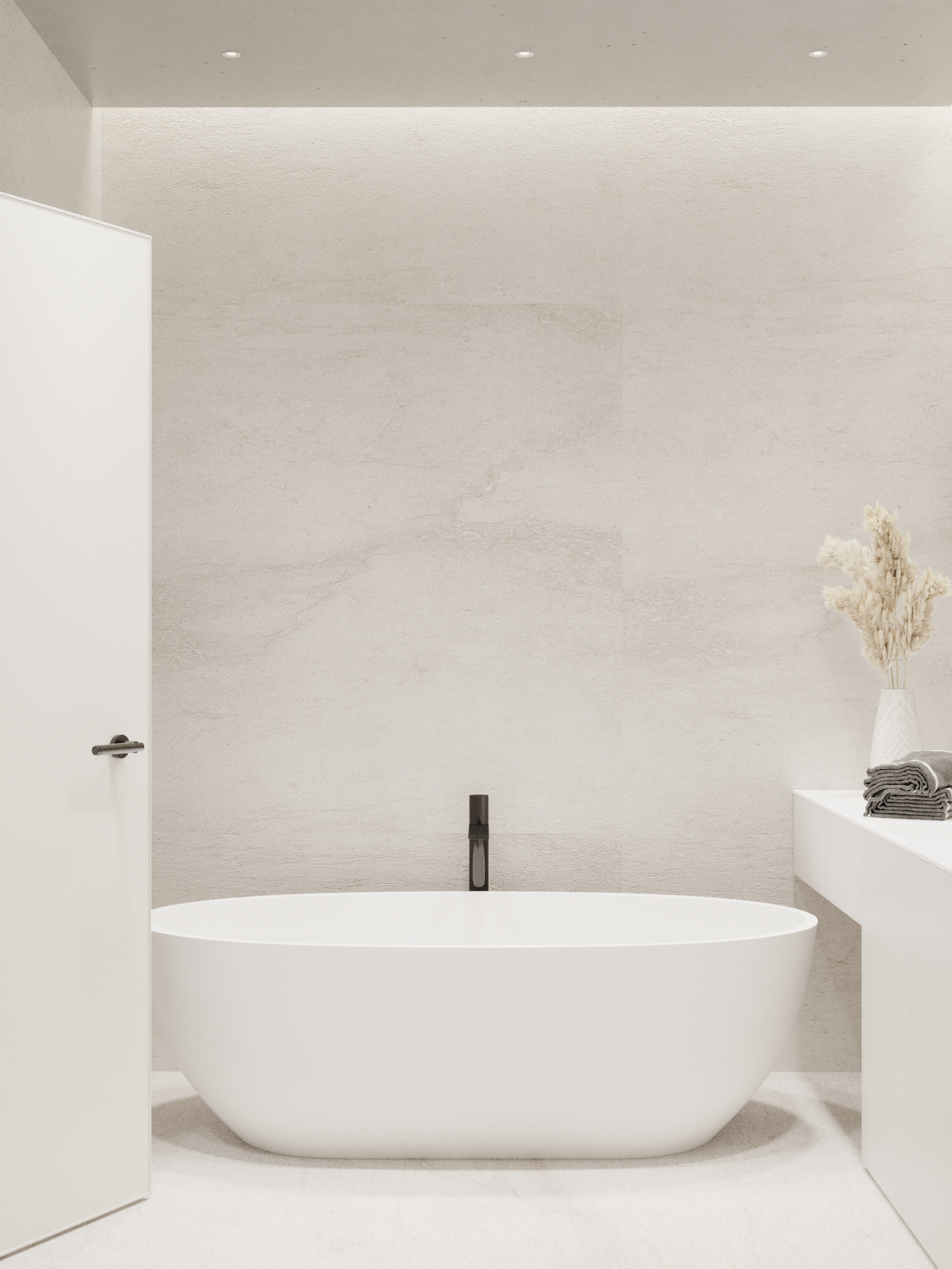 极致细节，白色调空间设计-40