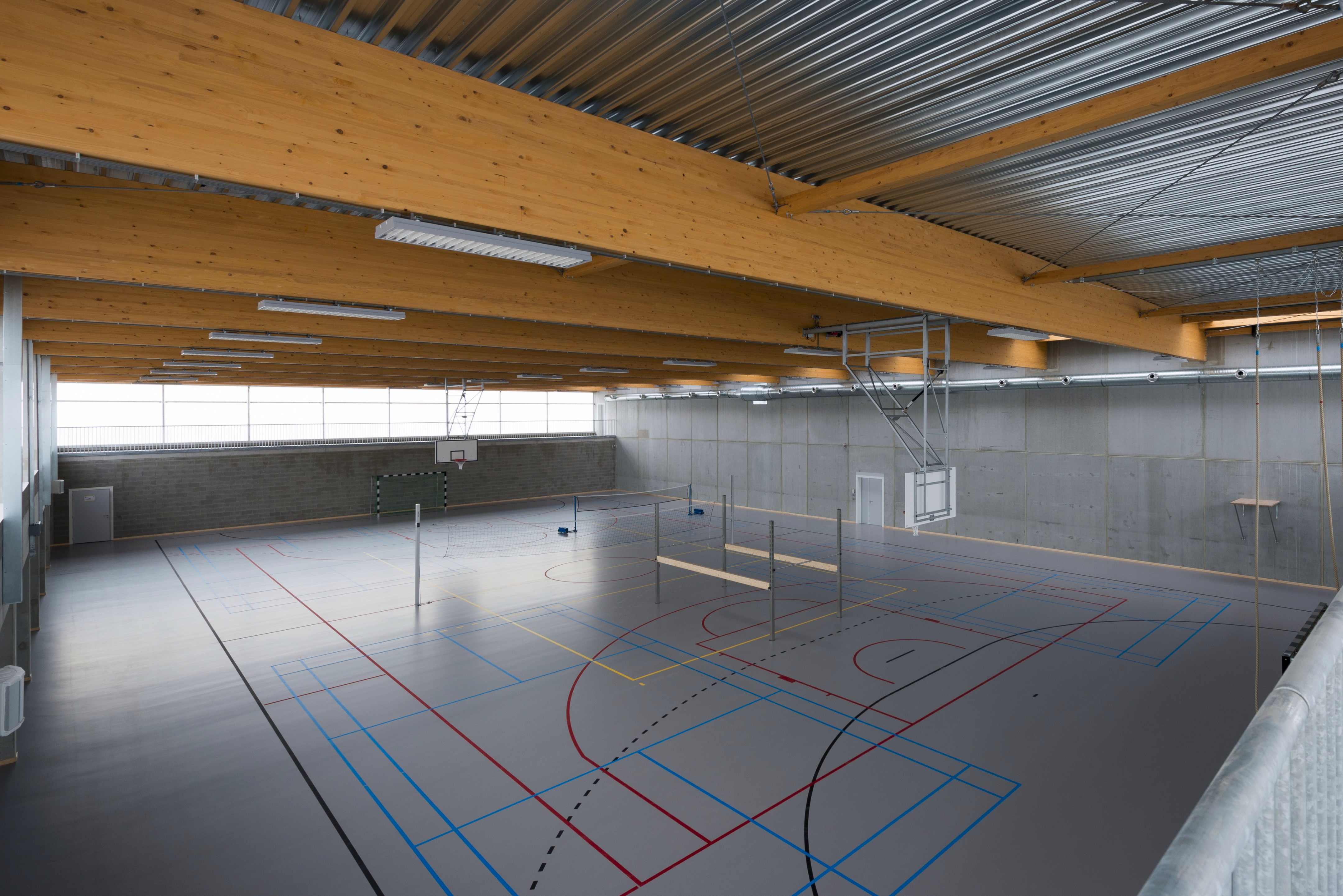 简约功能,环保节能的消防站设计-49