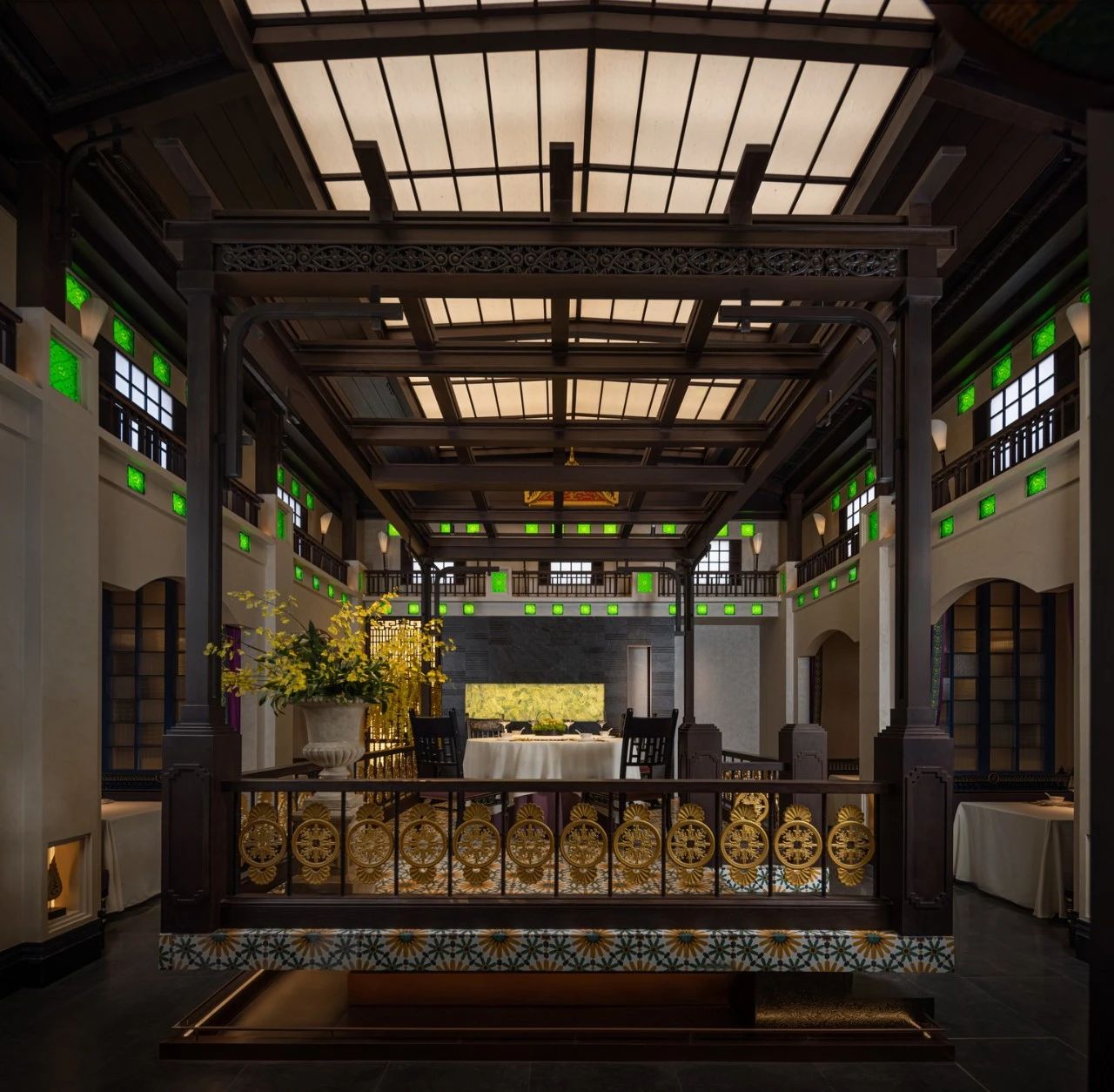 金链花餐厅(国贸)丨中国北京丨杭州意关联设计事务所-22