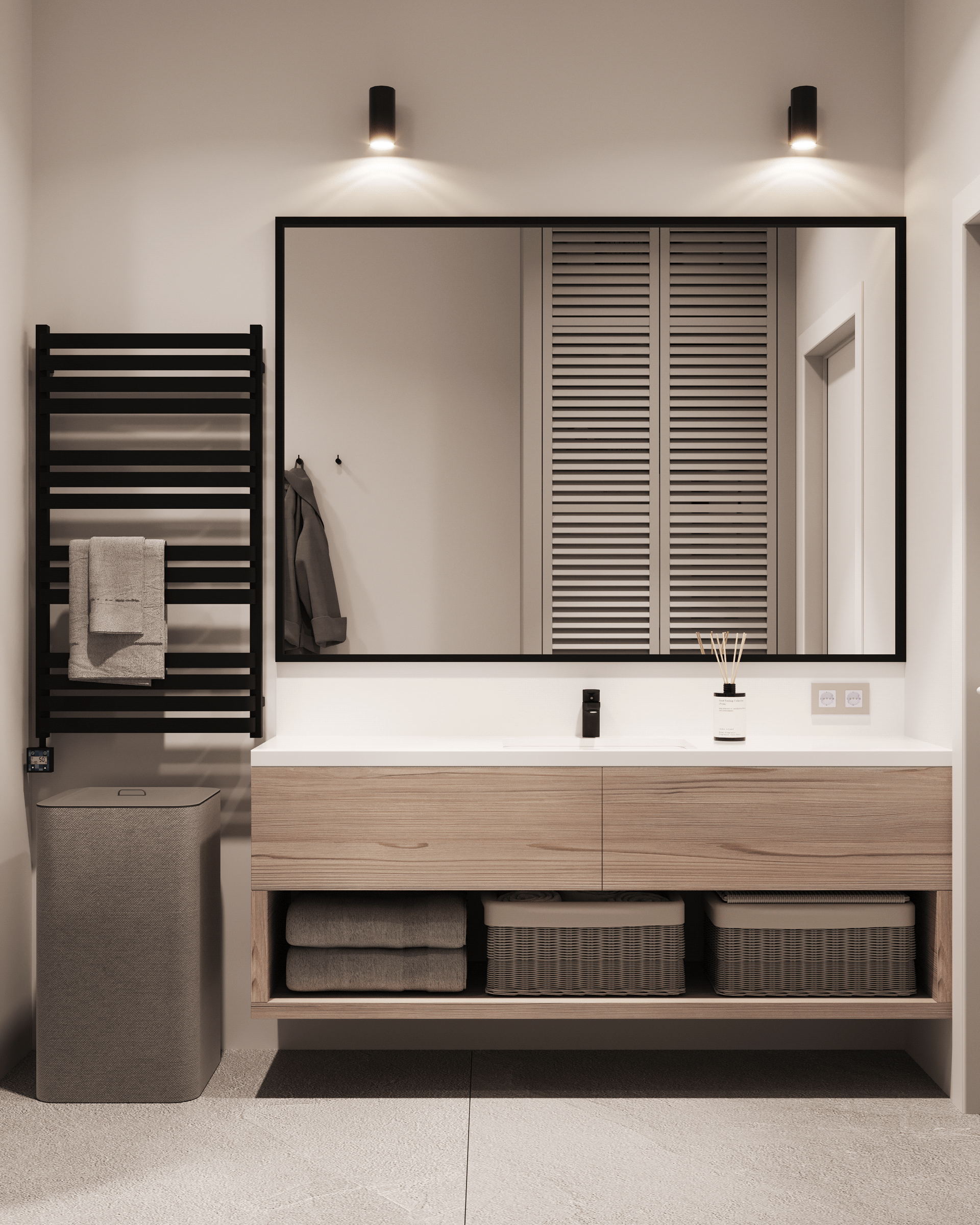 乌克兰85㎡简约风公寓设计-37